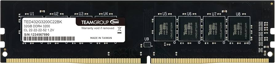 TEAMGROUP Elite DDR4 32GB Single (1 x 32GB) 3200MHz (PC4-25600