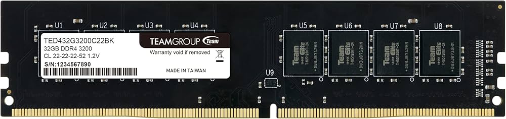 Amazon | TEAMGROUP Elite DDR4 32GB シングル (1 x 32GB) 3,200MHz