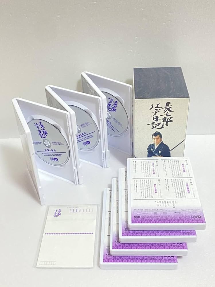 Amazon.co.jp: 長七郎江戸日記 DVD-BOX 里見浩太朗 野川由美子 下川