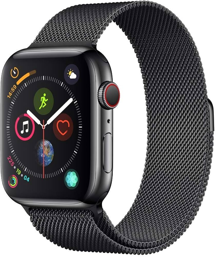 Amazon.com: Apple Watch Series 4 (GPS + Cellular, 44mm) - Space