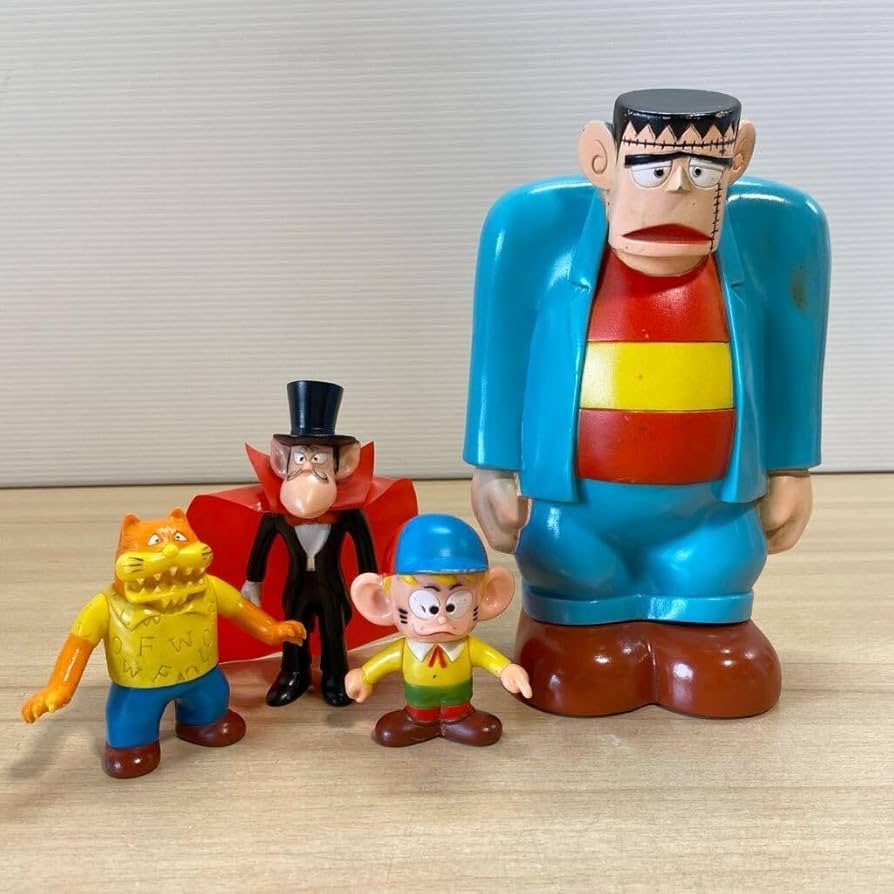 Amazon.co.jp: ポピー 怪物くん ファミリーセット ソフビ 人形