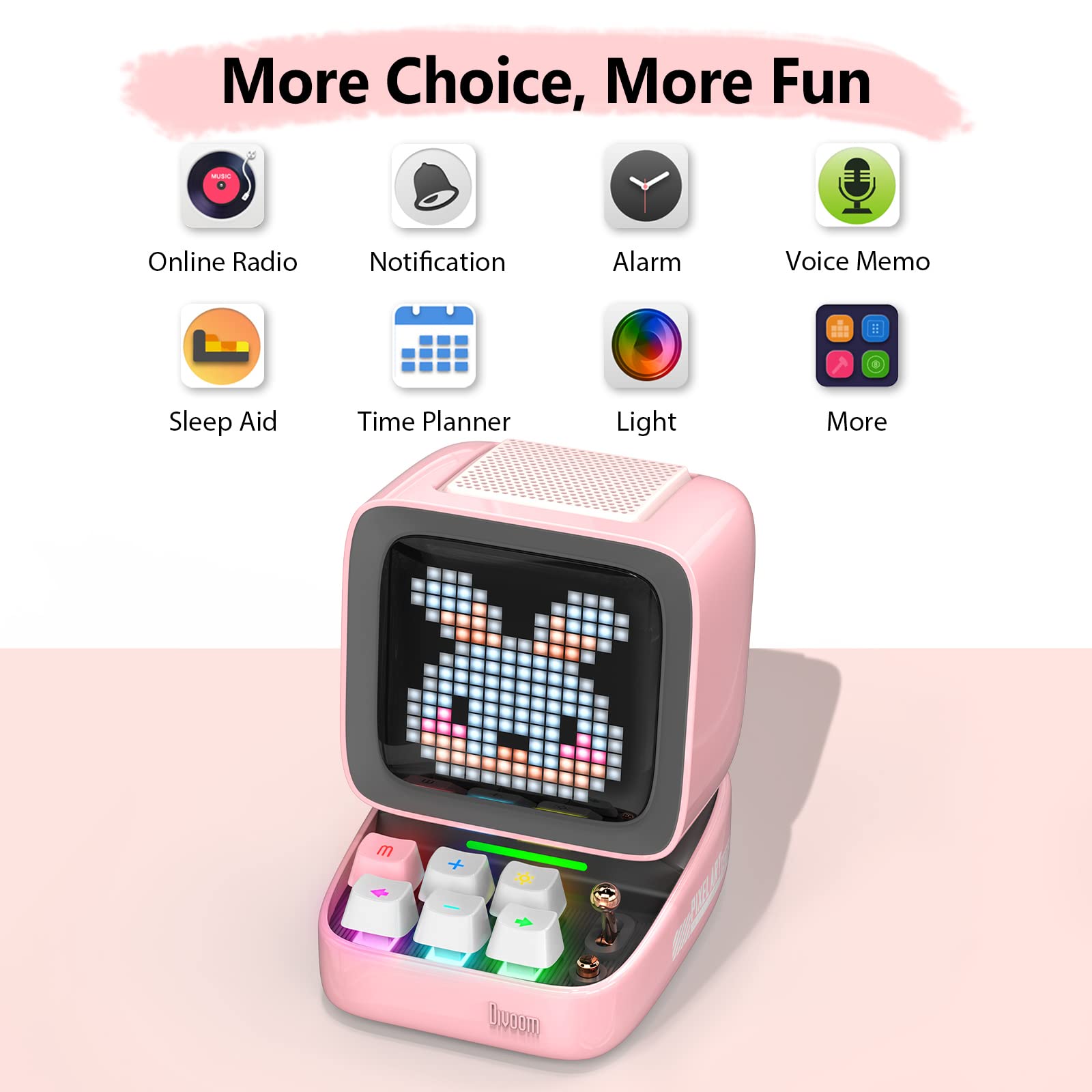 Amazon.com: Divoom Pixoo Pixel Art Display & Ditoo Pro Retro