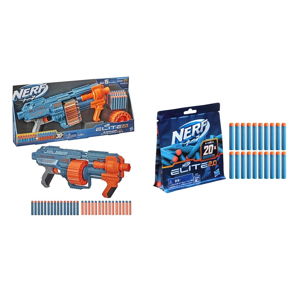 Amazon.co.jp: ナーフ エリート2.0 ショックウェーブ RD-15 E9527 正規