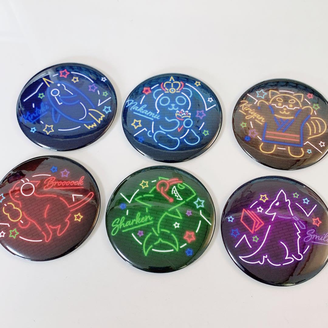 Amazon.co.jp: ワイテルズ ネオン缶バッジ 全種 : おもちゃ