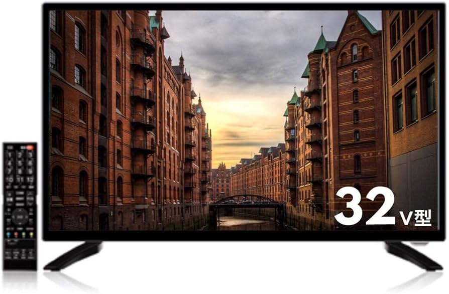 Amazon | GRANPLE 32V型 1TBハードディスク/ダブルチューナー搭載 裏