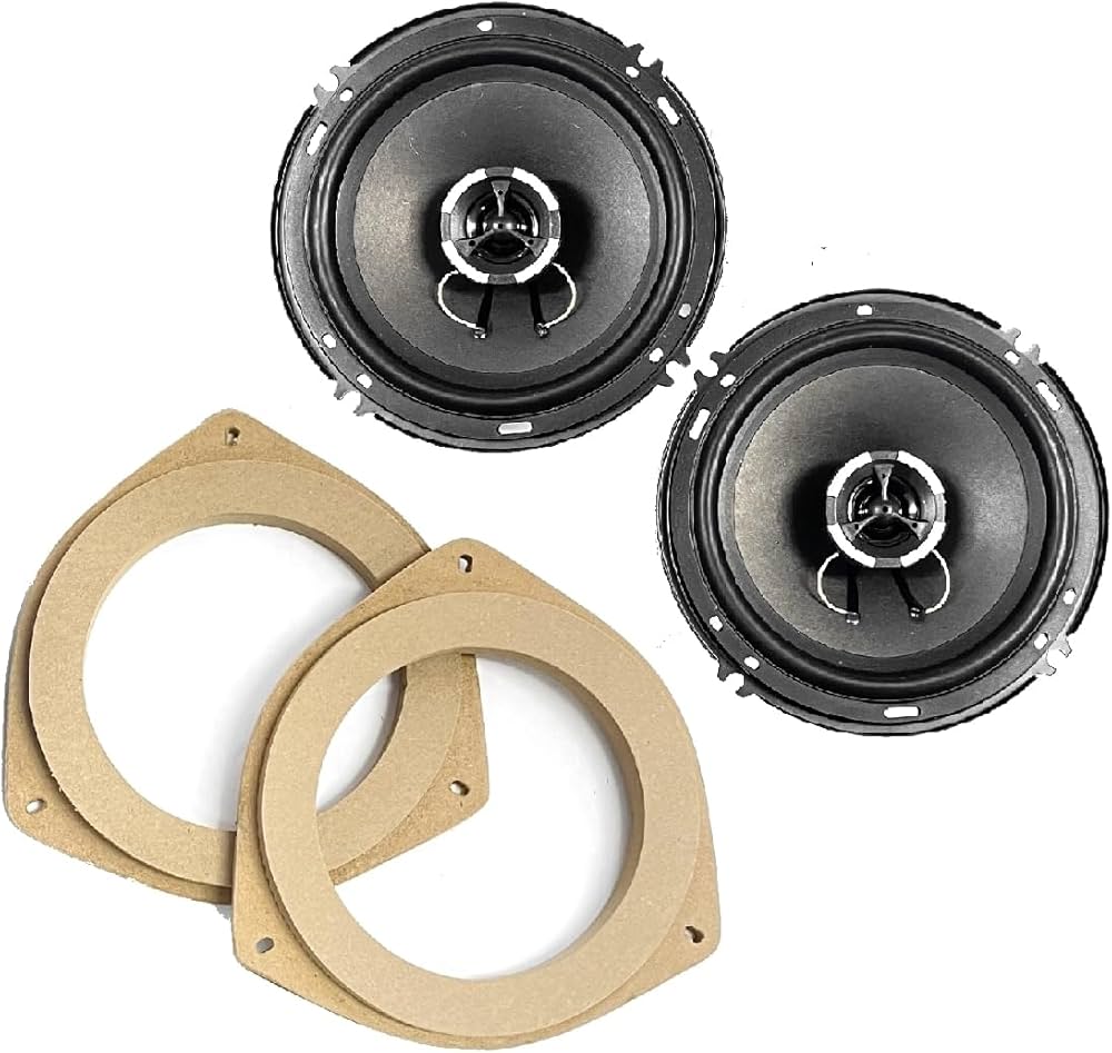 Amazon.co.jp: CGP 車載用 6インチ 16cm 2Way コアキシャルスピーカー