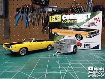 Amazon | MPC 1/25 1968 ダッジ・コロネット コンバーチブル