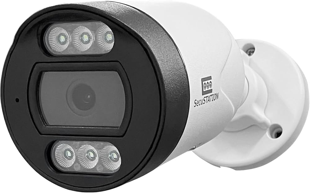 Amazon.co.jp: SecuSTATION SC-DP85(A) ホワイト増設用単体防犯PoE