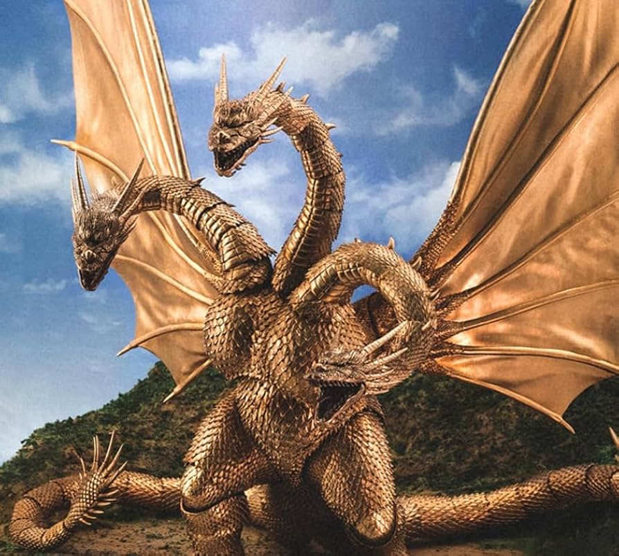 Amazon | HIYA TOYS Exquisite Basic ゴジ vs キングギドラ ギドラ