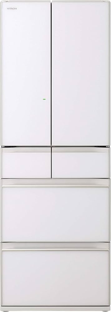 T10 HITACHI 4ドア冷蔵庫 ホワイト 520L (2020年製) 冷蔵庫 HWタイプ