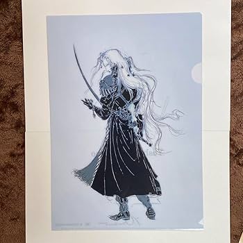 Amazon.co.jp: 天野喜孝 ファンタジーアート展 限定クリアファイル