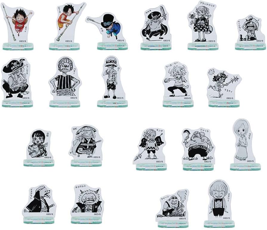 Amazon.co.jp: ワンピース アクリルminiフィギュア 第4弾 コンプリート