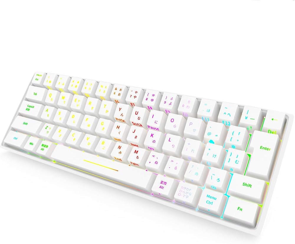 Amazon | KIMOCA ワイヤレス メカニカルキーボード 日本語配列