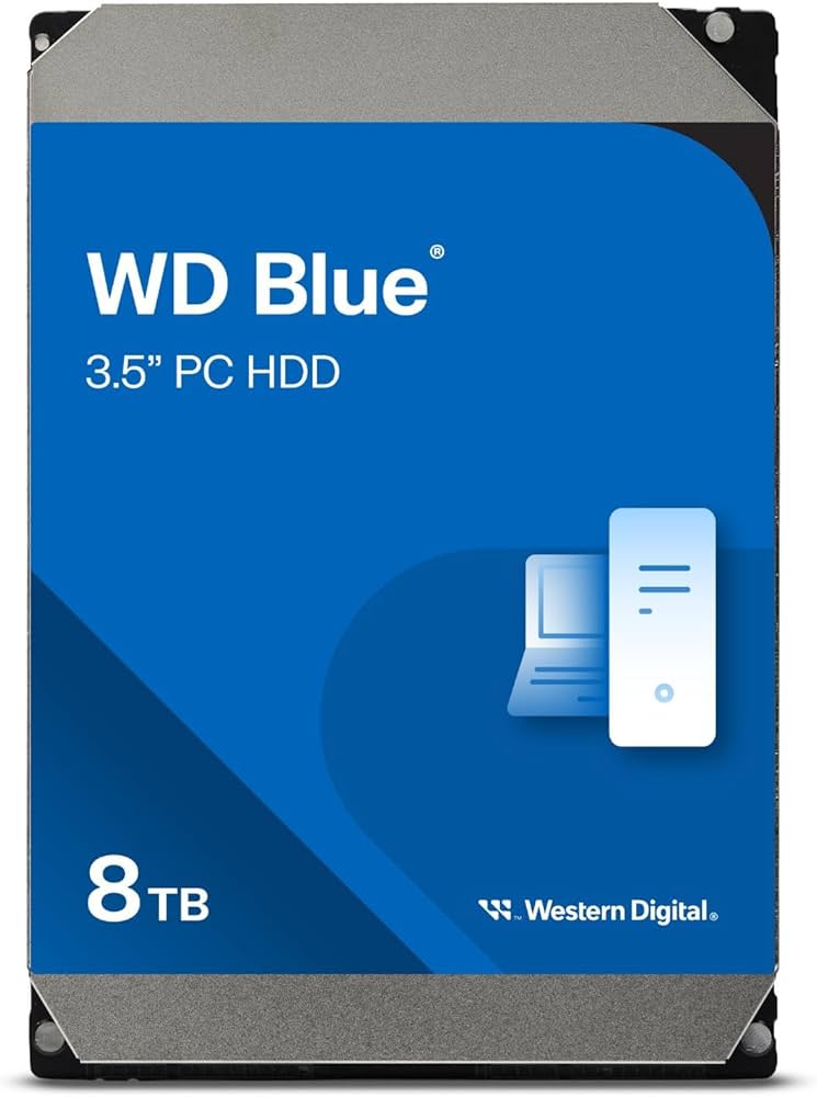 Amazon | WD80EAZZ [WD Blue（8TB 3.5インチ SATA 6G 5640rpm 128MB