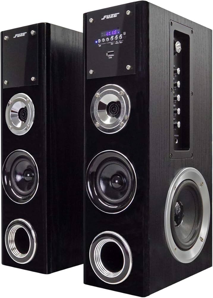 Amazon.co.jp: FUZE Bluetooth対応 アンプ内蔵 デュアルウーファー