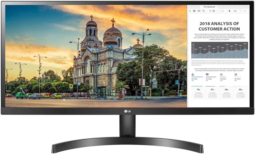 LG 29WL500-B 29'' Class 21:9 UltraWide FHD IPS Monitor with HDR 10