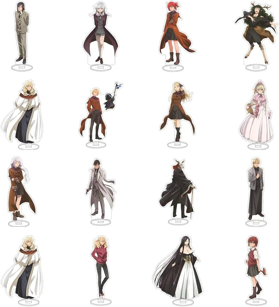 Amazon.co.jp: 魔法使いの嫁 アクリルスタンド メンズ 羽鸟 チセ