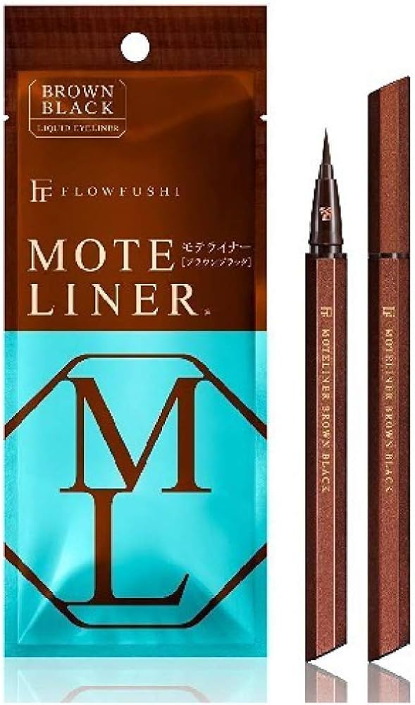 Amazon.co.jp: フローフシ/モテライナー リキッド/ブラウン×ブラック