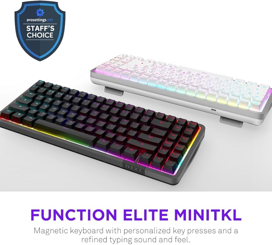 Amazon.com: NZXT Function Elite MiniTKL (Black) : Video Games
