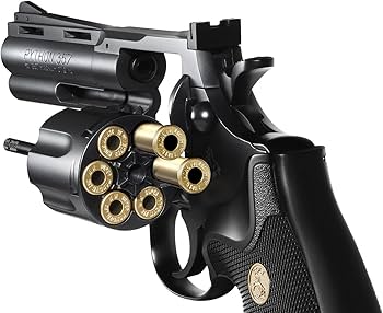 Amazon | 東京マルイ コルトパイソン 357マグナム 4インチ ブラック