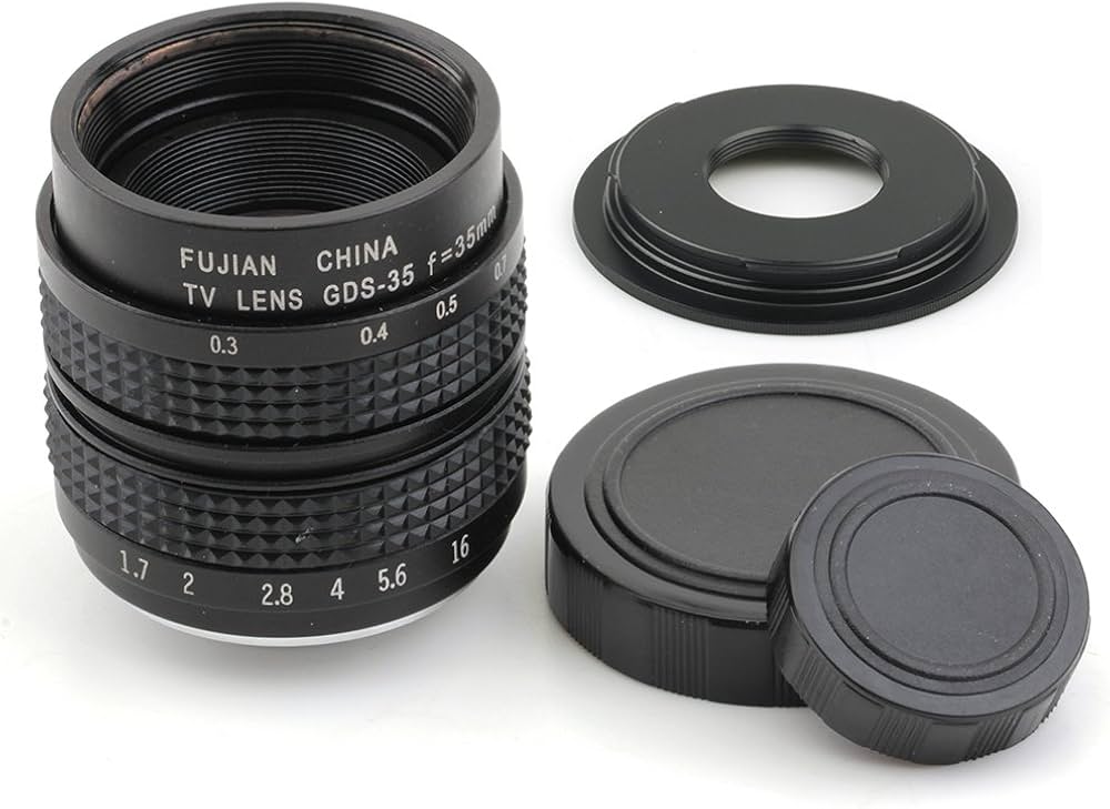 Amazon | (バシュポ) Pixco CCTVレンズ 35mm f/1.7 Cマウント テレビ