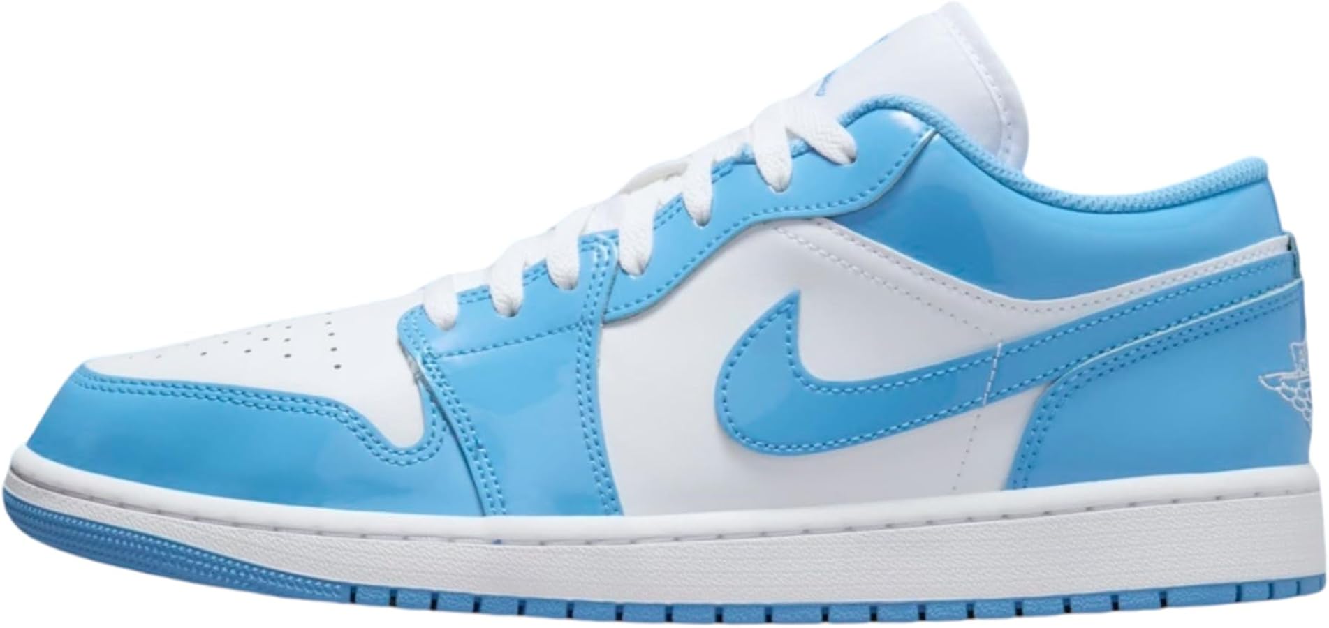 Amazon.com | Air Jordan 1 Low SE 'White and Legend Blue' // Real