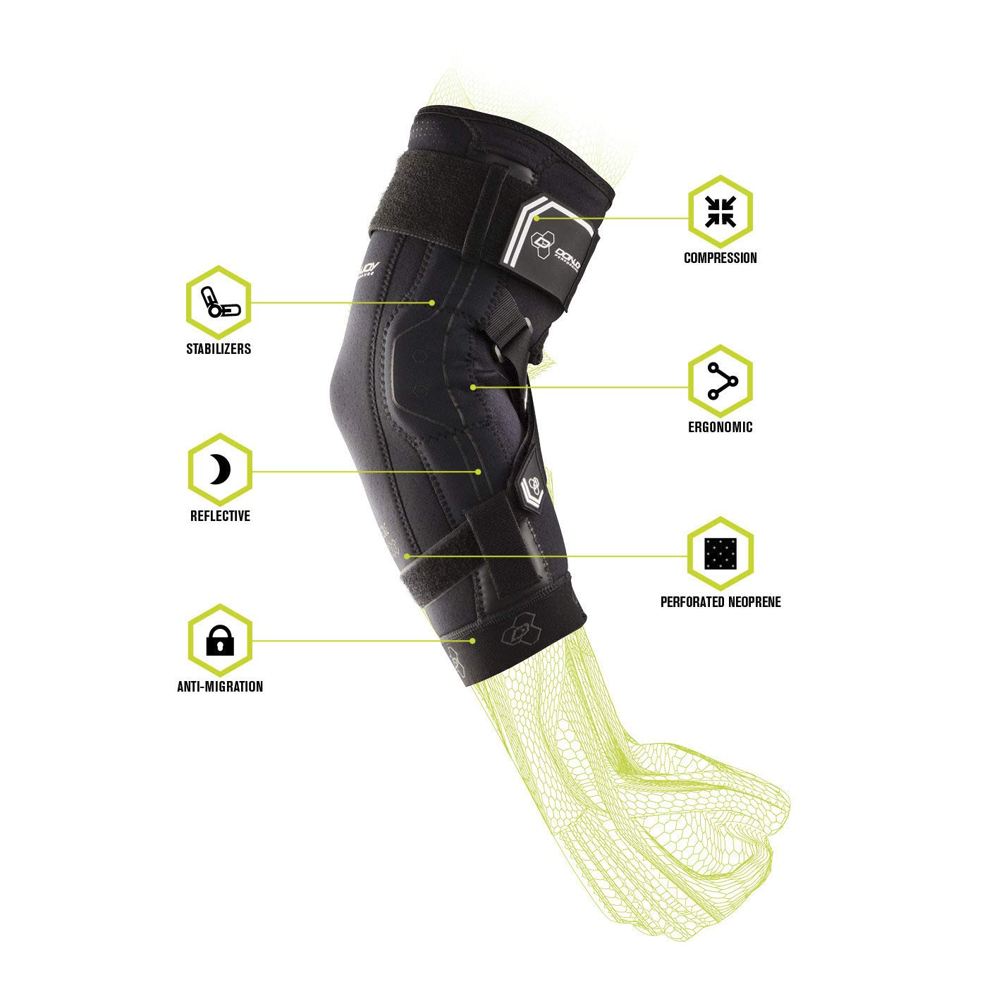 Amazon.com : DonJoy Performance Bionic II Elbow Support Brace