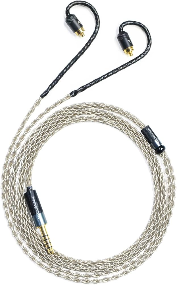 Amazon | GUCraftsman 6N単結晶銀イヤホンアップグレードケーブル/代替
