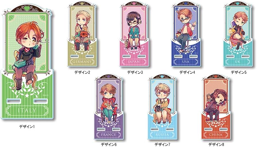 Amazon.co.jp: ヘタリア World☆Stars アクリルスマホスタンド