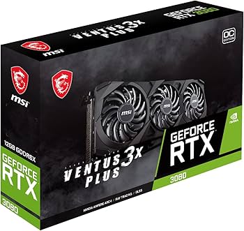 Amazon | MSI GeForce RTX 3080 VENTUS 3X PLUS 12G OC LHR