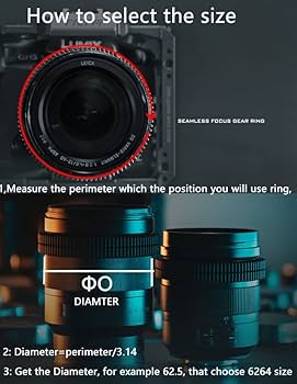 Amazon.com : TILTA TILTAING Seamless TA-FGR 0.8 MOD Focus Gear