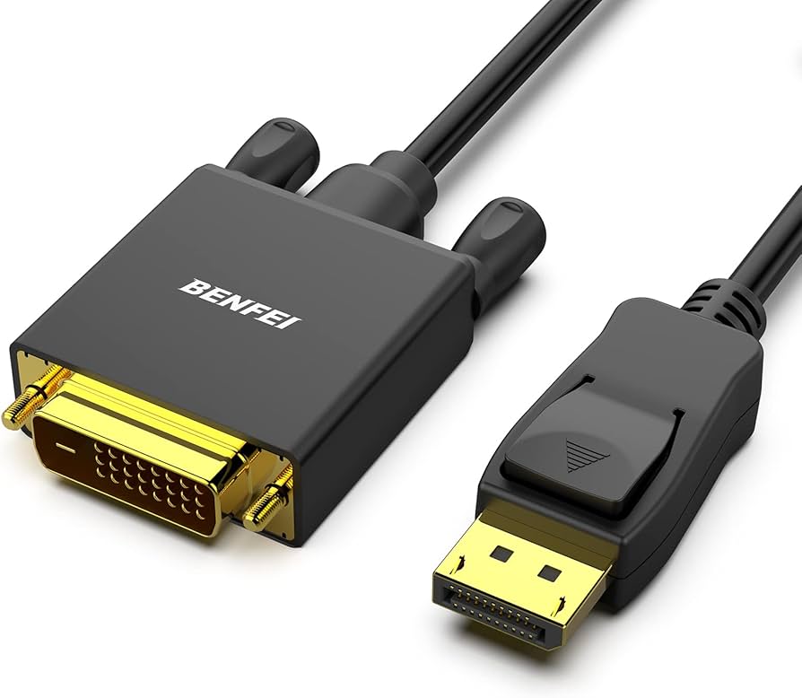 Amazon.co.jp: BENFEI 3m DisplayPort - DVI ケーブル DisplayPort