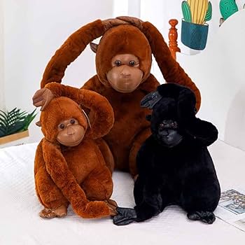 Amazon.co.jp: [ハウスXIN] オランウータン抱き枕 大 ゴリラ