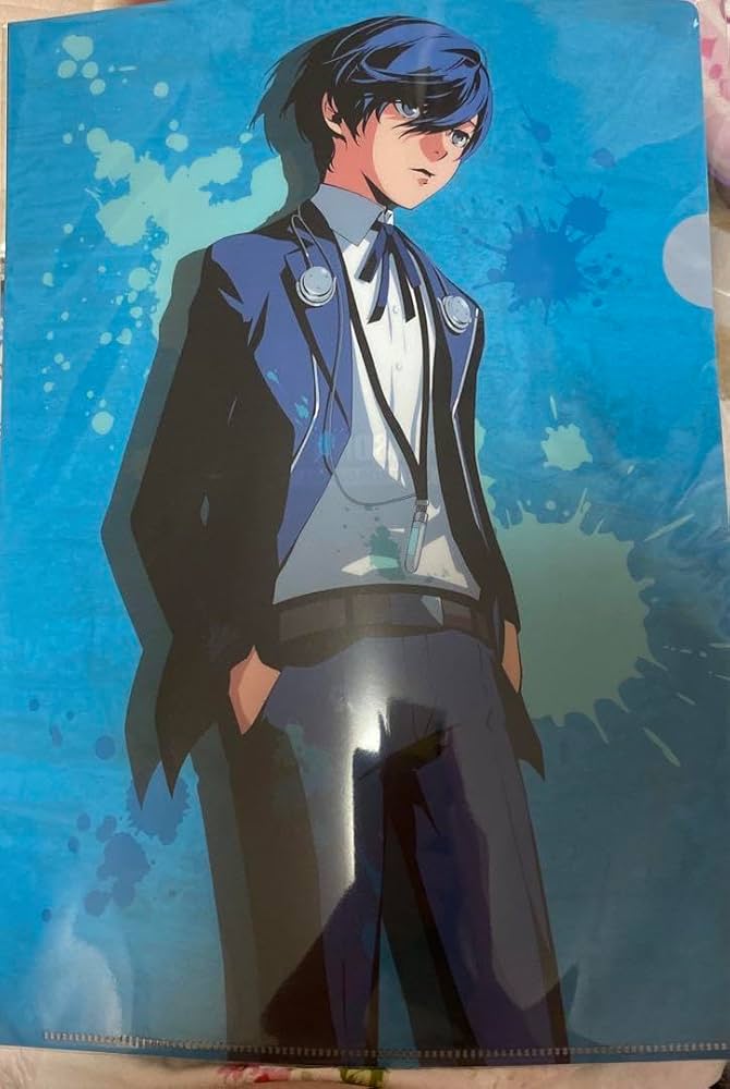 Amazon.co.jp: ペルソナ フェス 25周年 25th クリアファイル P3 主人公