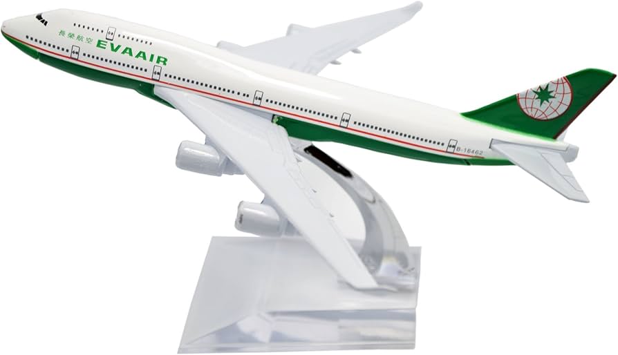 Amazon | TANG DYNASTY 1/400 16cm エバー航空 EVA AIR B747 合金
