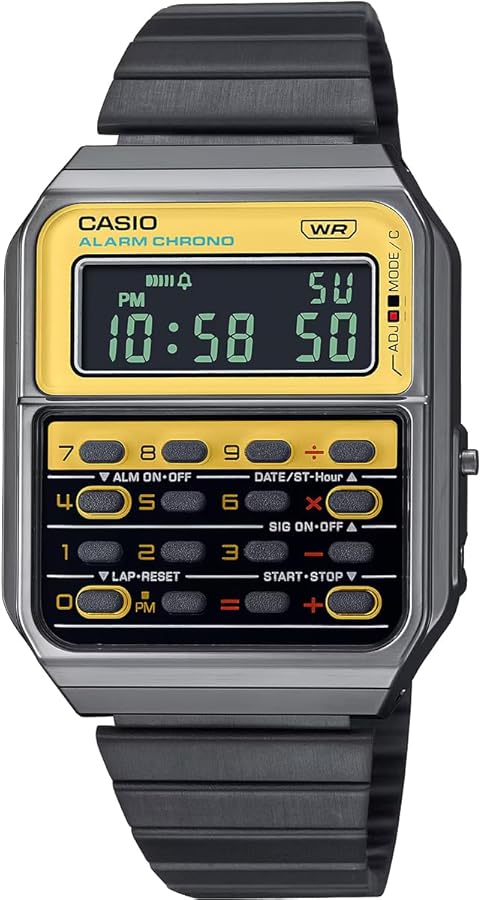 Amazon.co.jp: [カシオ] CASIO ヴィンテージシリーズ 8桁計算機能付き