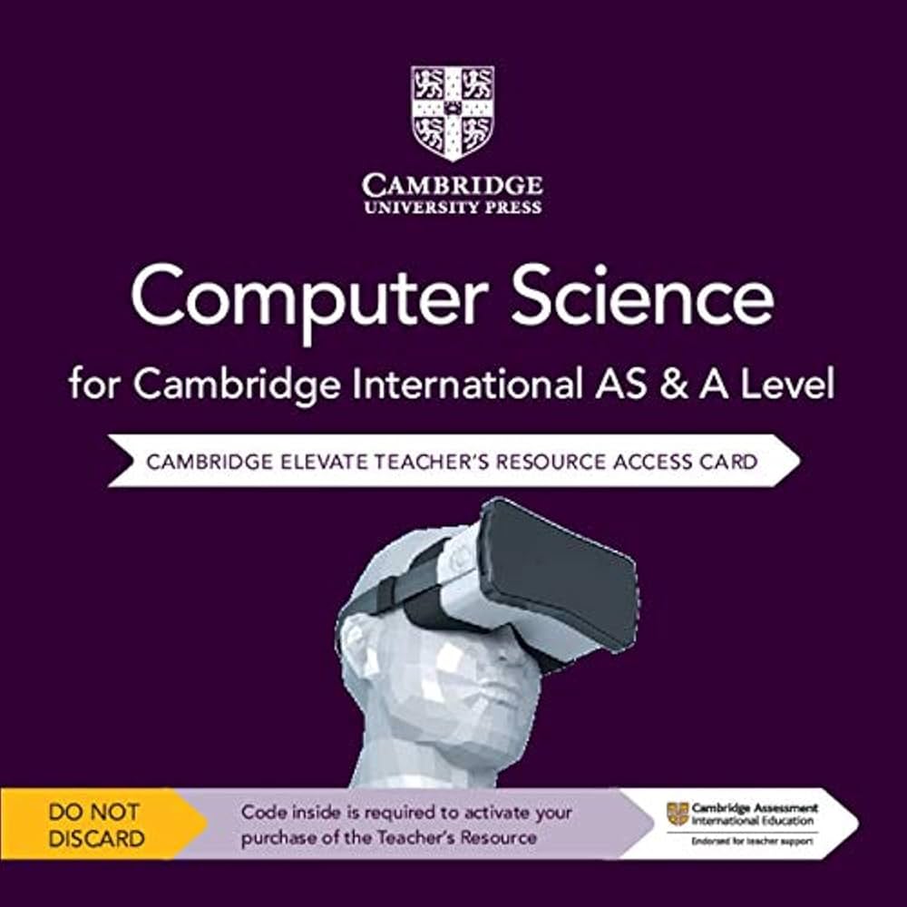 Cambridge International As & a Level Computer Science Elevate