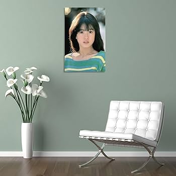 Amazon.co.jp: 中森 明菜 なかもり あきな 若いころ 超クリア ポスター