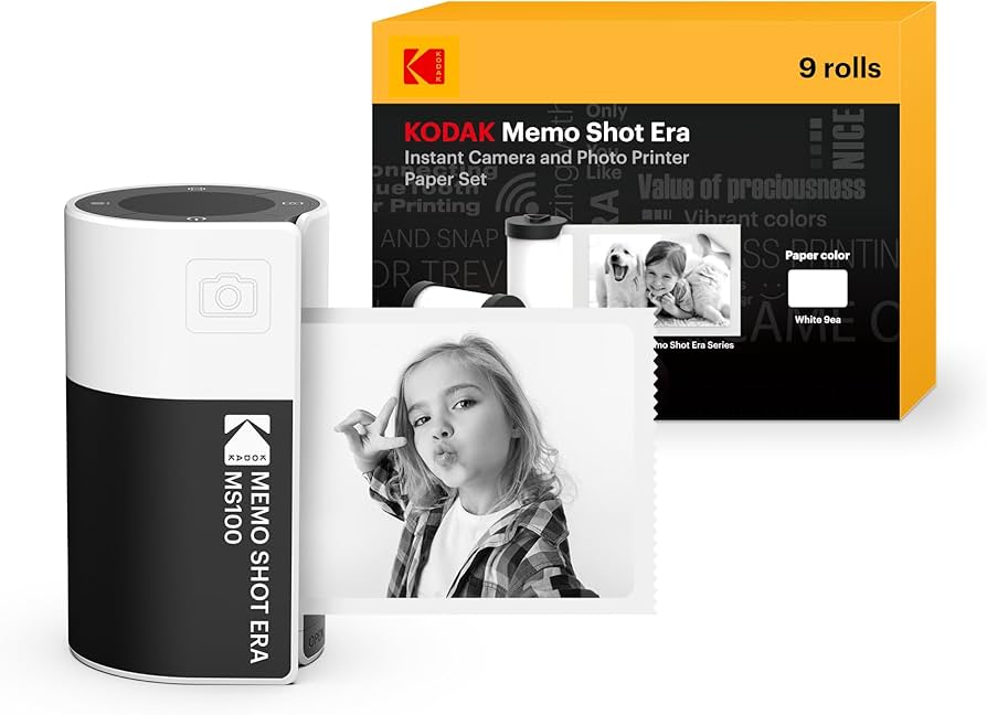 Amazon.com: KODAK Memo Shot ERA Kids Instant Digital Camera and