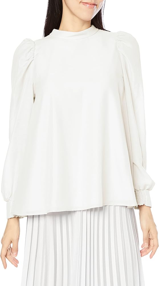 Amazon | [セルフォード] リボンフレアブラウス CWFB231121 レディース