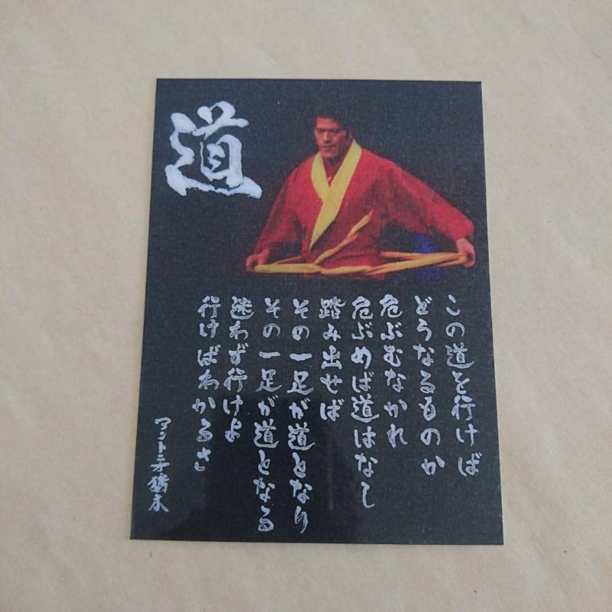 Amazon.co.jp: アントニオ猪木「道 」 ステッカー : おもちゃ