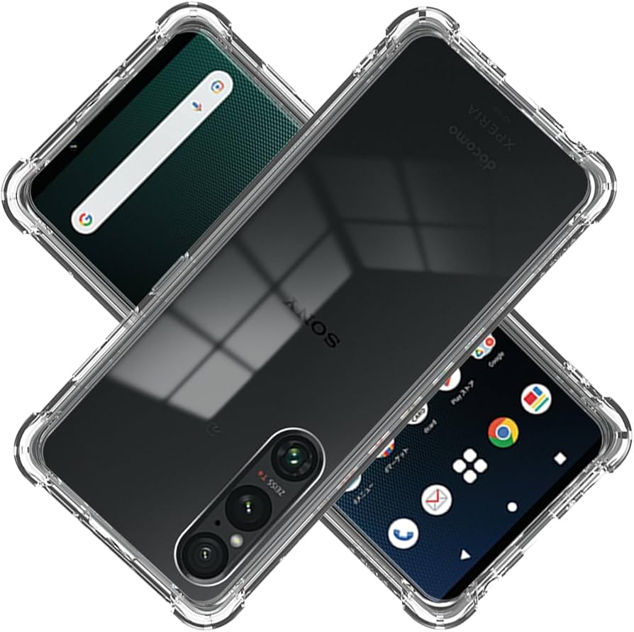 Amazon.co.jp: 対応 Xperia 1 V SO-51D SOG10 XQ-DQ44 ケース クリア