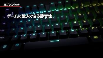 Amazon.com: Realforce GX1 Black TKL RGB Double Shot ABS Mechanical