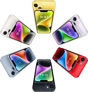 Amazon.com: Apple iPhone 14, 128GB, Yellow - Unlocked (Renewed