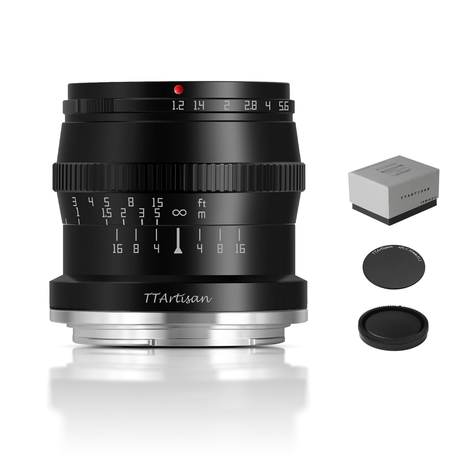 Amazon.com : TTArtisan 50mm F1.2 APS-C Manual Focus Lens for Nikon
