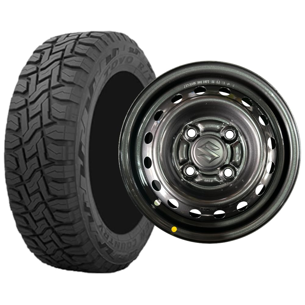 Amazon | 12インチ 4本セット サマータイヤ＆スズキ純正スチール