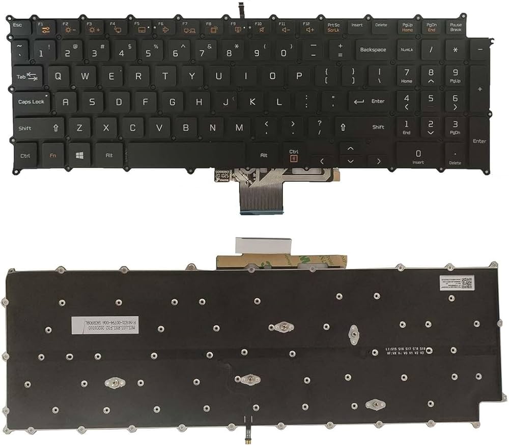 Amazon | L-G gram 17Z90N 17Z95N 17T90N -V 英語 US バックライト US