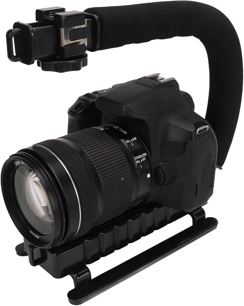 Amazon.co.jp: ビデオアクションスタビライザーハンドルグリップ