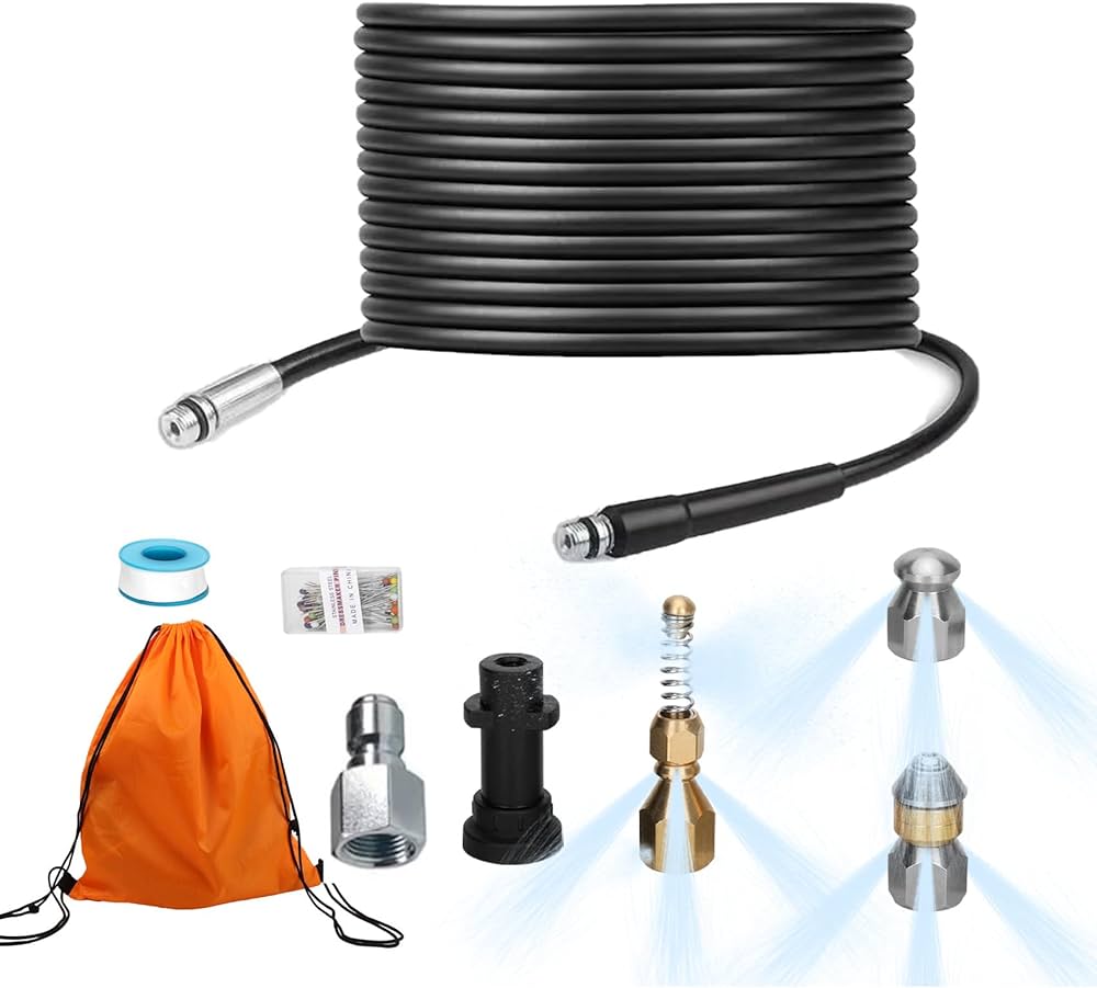 Amazon.co.jp: ankon ケルヒャー パイプクリーニングホース 10m パイプ