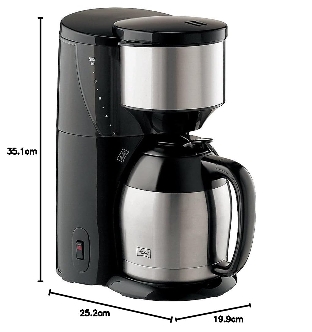 Amazon | メリタ コーヒーメーカー アロマサーモ 10杯用 JCM-1031/SZ